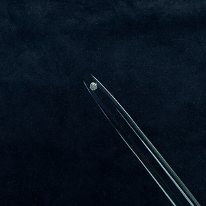 เพชรสีขาวธรรมชาติเจียระไนแบบกลมขนาด1.25ถึง1.40มม. สีคมชัด VVS1อัญมณีหลวมสำหรับเครื่องประดับที่ดี - Product Image 4