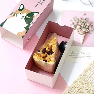 Directo de fábrica Caja de papel de panadería Embalaje Caja de galletas de Navidad para Slice Cake <span class=keywords><strong>12</strong></span> Macarons Cupcakes Chicle <span class=keywords><strong>Sushi</strong></span> - Product Image 1