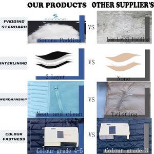 Nouvelle arrivée personnalisable femmes automne hiver Bomber veste matelassé à capuche décontracté manches longues éponge haute rue GRS - Product Image 6