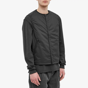 Chaleco de invierno informal para hombre, chaleco hinchado cálido sin mangas de talla grande con cremallera y logotipo personalizado, acolchado de burbujas sólido a prueba de viento - Product Image 2