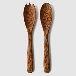 Utensilios de cocina de madera de coco respetuosos con el medio ambiente utensilios de madera de coco accesorios de cocina al por mayor - Product Image 3