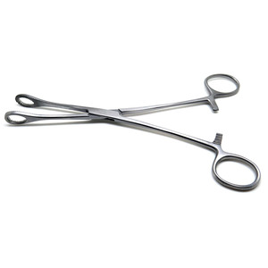 Pinces à foie et à vésicule biliaire Foerster-Ballenger, lisses, droites, 18 cm, instruments chirurgicaux en acier inoxydable - Product Image 1