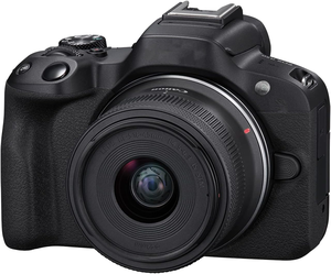 Appareil photo hybride pour vlogging (noir) avec objectif RF-S18-45mm F4.5-6.3 STM, capteur CMOS 24,2 MP, vidéo 4K et stabilisation d'image par déplacement - Product Image 2