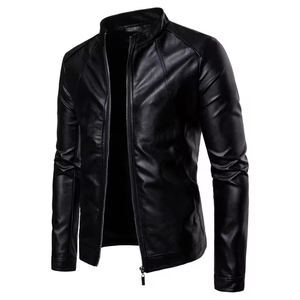 Chaqueta de Cuero 2025 Más Vendida para Hombre, Transpirable e Impermeable con Logotipo Único, Talla Grande para Mayor Comodidad, Piel de Cocodrilo - Product Image 5