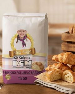 Harina de Trigo Semiblanca DEM Kulpin T850 de Calidad Certificada, 25 kg en Bolsa, 12 Meses de Caducidad, para Productos de Panadería - Product Image 2