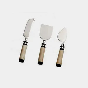 ชุดมีดชีสพร้อมด้ามจับลายหินอ่อน ทำจากสแตนเลส ดีไซน์สวยงาม เหมาะสำหรับเครื่องครัว งานแต่งงาน และโต๊ะอาหาร - Product Image 6