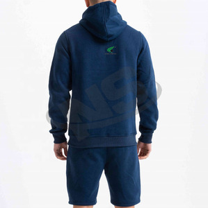 Nouveauté, vente en gros, ensemble sweat-shirt et short pour homme, 100% coton, coupe ample, logo personnalisé, léger, vêtements de sport d'été, fabriqué au Pakistan - Product Image 6