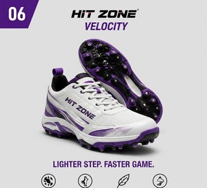 Chaussures de cricket professionnelles à crampons en caoutchouc – Chaussures de sport durables avec contrôle amélioré sur le terrain - Product Image 2