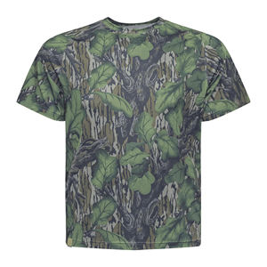 T-shirt de chasse et de camping OEM léger à séchage rapide, camouflage Realtree forêt jungle palmier Real Tree, pour l'extérieur, vente en gros - Product Image 1