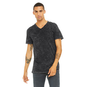 Camiseta de manga corta transpirable con cuello en V para hombre, Camiseta deportiva informal ajustada de verano para hombre - Product Image 4