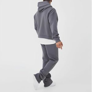 Survêtements évasés à manches longues de qualité supérieure pour hommes fabriqués en usine nouveau style ensembles respirants col à capuche meilleur prix pour l'hiver! - Product Image 2