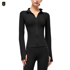 Training Ready Women Gym <b>Jackets</b> <b>Lightweight</b> Slim Fit Zip Up Gym Fitness Wear <b>Running</b> Workout Activewear Wholesale Sports <b>Jacket</b> - Product Image 4