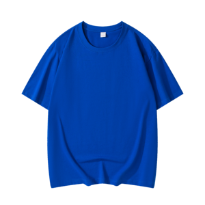 T-shirt à col rond en coton 100% à manches courtes décontracté de haute qualité, poids lourd 290 g/m², pour hommes, vente chaude - Product Image 1