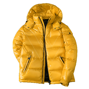 Vente en gros de vêtements d'hiver à la mode manteaux de créateurs veste en duvet pour hommes de taille plus imperméable et souple personnalisée - Product Image 3