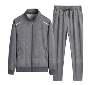 Chándal de invierno para hombre, traje deportivo para correr, entrenamiento deportivo, hecho a medida, Color sólido, de talla grande, respetuoso con el medio ambiente, transpirable - Product Image 2