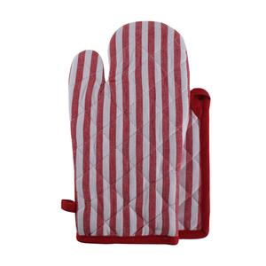 Manoplas para horno de algodón 100% con tira de silicona, soportes para ollas verdes para cocinar, hornear en microondas, protección de alimentos para el hogar para restaurantes - Product Image 1