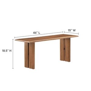 Wooden <b>Garden</b> <b>Bench</b> Minimalist Modern Design Custom Indoor & Outdoor Furniture for Home Living Room Outdoor <b>Garden</b> <b>Storage</b> <b>Bench</b> - Product Image 4