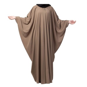 มุสลิมที่ได้รับความนิยมมากที่สุดดูไบ Abaya ตุรกีอาหรับกลางแจ้งสวมใส่สาเหตุชุดมุสลิมอิสลาม Abaya มีบริการ OEM ODM - Product Image 1