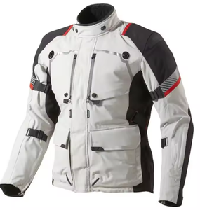 เสื้อแจ็กเก็ตมอเตอร์ไซด์และแข่งรถกำหนดโลโก้เองวัสดุสิ่งทอสำหรับผู้ชายและผู้หญิง - Product Image 4