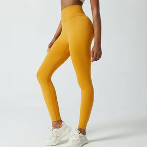 Venta al por mayor de moda transpirable Leggings Mujer Yoga Leggings de cintura alta Gimnasio Deportes Legging - Product Image 6