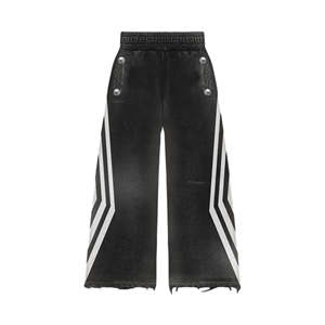 ชุดจ็อกเกอร์2ชิ้นโอเวอร์ไซส์สำหรับผู้ชายชุดวอร์มแบบสวมหัวลายว่างเปล่าโลโก้ตามสั่งสำหรับ2025ฤดูหนาว - Product Image 2