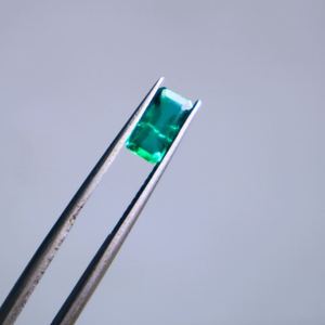 La mejor calidad Natural 4x8mm Corte brillante 1 quilate Esmeralda de Zambia Piedra preciosa suelta pulida Color verde Certificado por terceros - Product Image 2