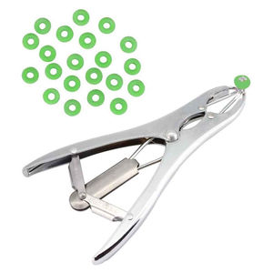 Aplicador de Anillos de Acero Inoxidable para Castración, Reutilizable, de Alta Calidad, Diferentes Colores, Marca Caronia Surgical, Hecho en Pakistán - Product Image 2