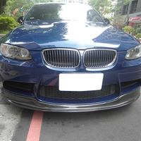 Nuevo Parachoques Delantero de Fibra de Carbono Estilo AK1 BW-E92-54 para 2008-2013, Solo para E92/E93 M3, Instalación con Tornillos, Modificación/Actualización TW