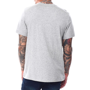 เสื้อยืดคอกลมแขนสั้นสำหรับผู้ชายทรงหลวมเสื้อ100% โลโก้ออกแบบได้ตามต้องการ - Product Image 5