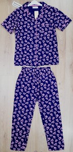 Verano de alta calidad nueva venta al por mayor ropa de dormir de manga corta 2 piezas Casual ropa de casa pijamas para mujeres conjunto de Bangladesh - Product Image 3