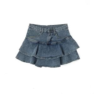 <b>High</b> Quality <b>High</b> <b>Waist</b> Bow Denim <b>Shorts</b> Stylish Washed Distressed Women's Casual Wholesale <b>Jeans</b> <b>Shorts</b> - Product Image 1