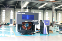 Machine de découpe de tubes au laser, machine de découpe de tuyaux CNC, découpeuse à fibre CNC industrielle automatique pour l'acier inoxydable et l'aluminium