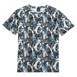 Camiseta personalizada Oversize Drop Shoulder Hombres Manga corta 260 Gsm Camiseta Boxy Screen Print Listo para enviar - Product Image 1