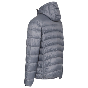 Service OEM - Veste matelassée à capuche pour homme, vêtements d'hiver, 100% polyester, respirante, coupe-vent, logo personnalisé sur le devant - Product Image 2