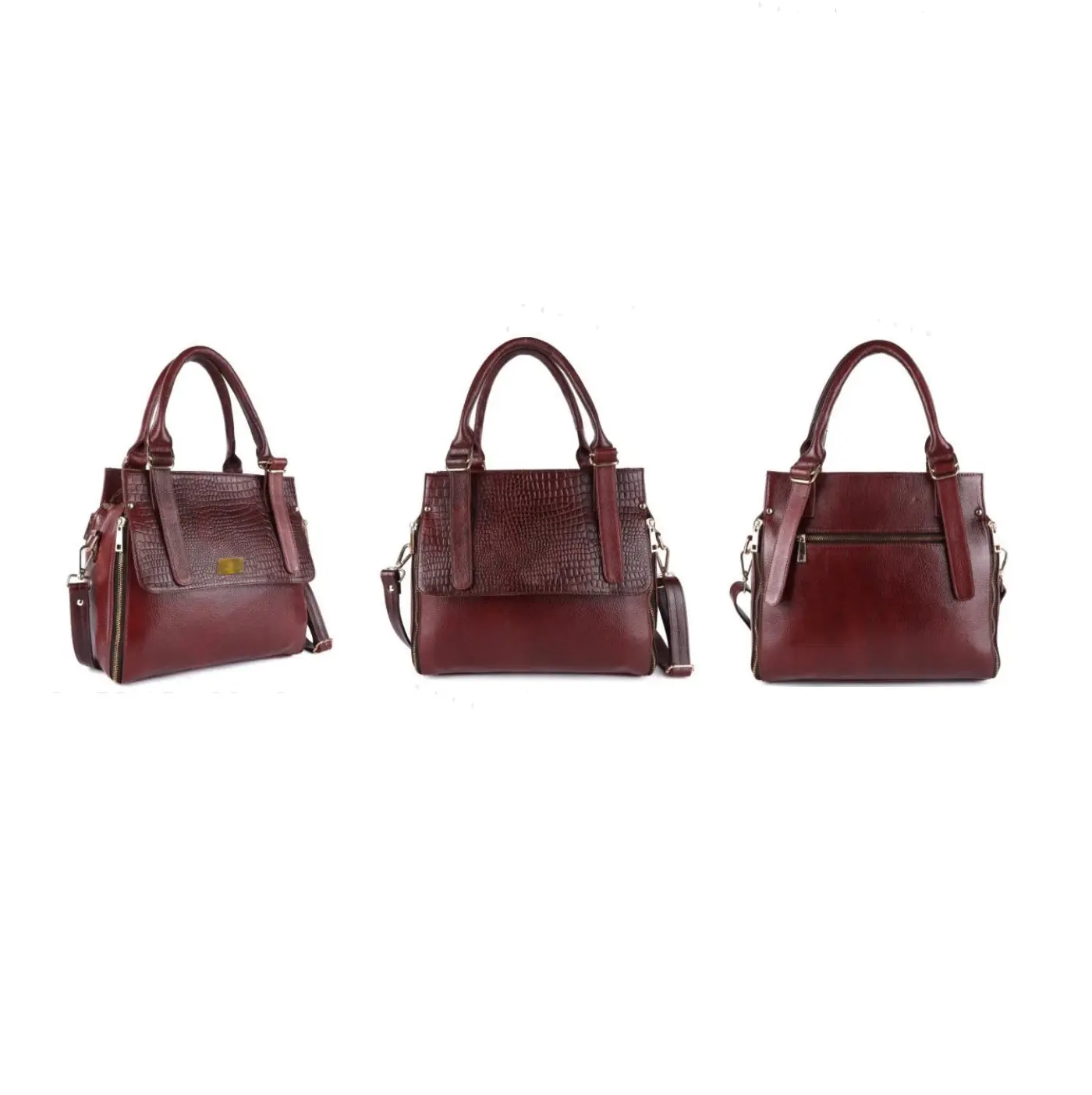 Designer Ladies Fashion Shoulder Bags Soft PU Leather Women Handbag Pure Leather Shoulder Bag from India