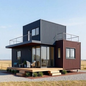 Entrega Rápida: Casa Contenedor de 40 pies Lista para Usar con Materiales Duraderos y Espacio Interior Elegante - Product Image 3
