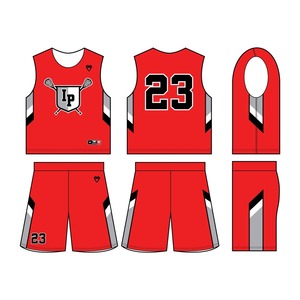 Uniformes de lacrosse de campo personalizados, camisetas sublimadas, pantalones cortos y bolsos, ligeros y transpirables, el mejor precio - Product Image 2