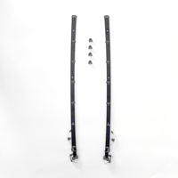 Nouveau kit de réparation de toit ouvrant A2057800175, rails et clips 57,5 cm pour Mercedes Classe C W205, acier inoxydable POM, durable, garantie 1 an
