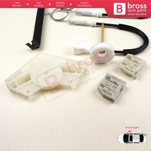 Kit de réparation de lève-vitre électrique BWR546, porte avant droite pour Octavia MK1 1U 1U2 1U5 2001-2010 4/5 portes Facelift 1U0837462B - Product Image 3
