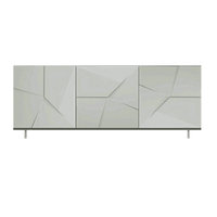 Buffets en bois pour salle à manger Meuble TV de luxe moderne pour salon avec tiroir de rangement Table console pour chambre à coucher