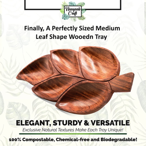 Bandeja de frutas secas de madera de sheesham indio tradicional con acabado fino para regalos y presentación de Mesa de la India - Product Image 3