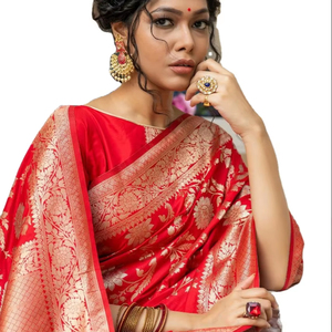 ชุดสلوار คามีซ ขนเฟอร์เทียม งานฝีมือประณีต สไตล์อินเดีย-ปากีสถาน ลวดลายสดใส สำหรับงานแต่งงาน งานเลี้ยง ชุดหรูหรา แบบยังไม่เย็บติดกัน - Product Image 1