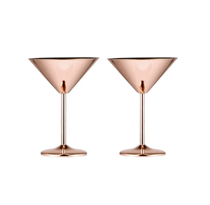 แก้วไวน์สแตนเลสแก้วมาร์ตินี่ถ้วยโลหะอุปกรณ์สำหรับดื่มบาร์โลหะ - Product Image 5