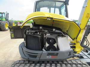 Miniexcavadora Wacker Neuson EZ50 de Alto Rendimiento, Diésel, 5 Toneladas, Excavadora Compacta de Giro Cero para Construcción, en Venta - Product Image 5