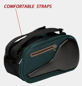 กระเป๋าแพเดิลแบบสะพายหลังคุณภาพสูง ปี 2025 ขายดี ปรับแต่งได้ ใช้งานได้หลากหลาย สำหรับเทนนิส พิคเคิลบอล และแร็กเกตแพเดิล ความจุขนาดใหญ่ - Product Image 3