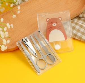 High Quality 5 Pieces Manicure Pedicure <b>Nail</b> Clippers <b>Kit</b> By Zachary Industries - Product Image 5