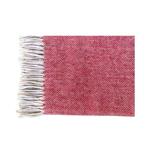 ผ้าตาหมากรุกก้างปลาเพชรสีแดงลายคลาสสิกสง่างามของเบอร์รี่สำหรับตกแต่งบ้าน - Product Image 4