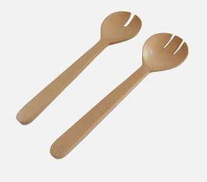 Designer Natural Horn And Resin Salad Server Set Black Finish <b>Gold</b> Fish Motif Handle Luxury Serving <b>Utensils</b> Unique - Product Image 2