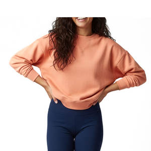 Vêtements de collège pour femmes personnalisé surdimensionné col rond coupe ajustée Streetwear Sigma Gamma Rho sweat à col rond long respirant - Product Image 2