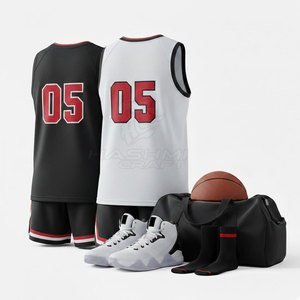 Tenue de basket-ball moderne et confortable pour équipe, idéale pour les entraînements, les matchs et les tournois, avec un tissu doux et extensible. - Product Image 3